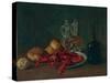 Shrimps on a Plate, by Giacomo Ceruti, Il Pitocchetto-null-Stretched Canvas