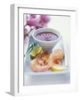 Shrimps with Chili Dip-Ian Garlick-Framed Photographic Print