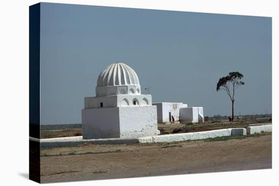 Shrine and House in Kairouan-CM Dixon-Stretched Canvas