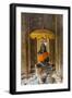 Shrine in Bayon Temple in Angkor Thom-Michael Nolan-Framed Photographic Print