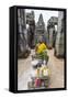 Shrine in Bayon Temple in Angkor Thom-Michael Nolan-Framed Stretched Canvas
