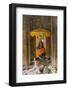 Shrine in Bayon Temple in Angkor Thom-Michael Nolan-Framed Photographic Print