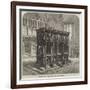 Shrine in St Alban's Abbey, Recently Discovered-null-Framed Giclee Print