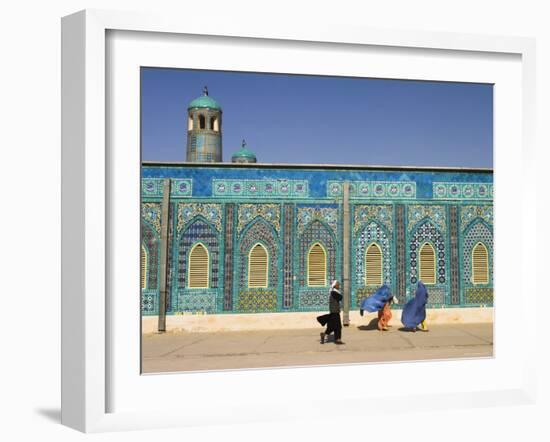 Shrine of Hazrat Ali, Mazar-I-Sharif, Afghanistan-Jane Sweeney-Framed Photographic Print