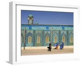 Shrine of Hazrat Ali, Mazar-I-Sharif, Afghanistan-Jane Sweeney-Framed Photographic Print