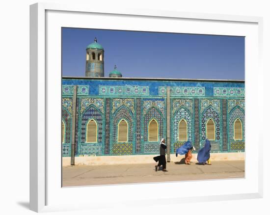 Shrine of Hazrat Ali, Mazar-I-Sharif, Afghanistan-Jane Sweeney-Framed Photographic Print