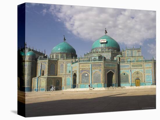 Shrine of Hazrat Ali, Who was Assassinated in 661, Mazar-I-Sharif, Afghanistan-Jane Sweeney-Stretched Canvas