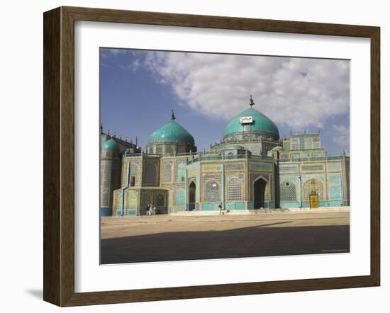 Shrine of Hazrat Ali, Who was Assassinated in 661, Mazar-I-Sharif, Afghanistan-Jane Sweeney-Framed Photographic Print