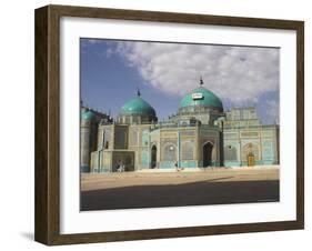 Shrine of Hazrat Ali, Who was Assassinated in 661, Mazar-I-Sharif, Afghanistan-Jane Sweeney-Framed Photographic Print