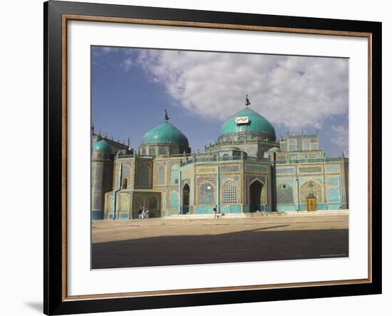 Shrine of Hazrat Ali, Who was Assassinated in 661, Mazar-I-Sharif, Afghanistan-Jane Sweeney-Framed Photographic Print