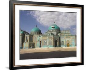 Shrine of Hazrat Ali, Who was Assassinated in 661, Mazar-I-Sharif, Afghanistan-Jane Sweeney-Framed Photographic Print