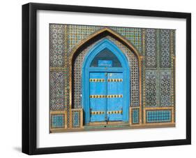 Shrine of Hazrat Ali, Who was Assassinated in 661, Mazar-I-Sharif, Balkh Province, Afghanistan-Jane Sweeney-Framed Premium Photographic Print