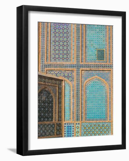 Shrine of Hazrat Ali, Who was Assassinated in 661, Mazar-I-Sharif, Balkh Province, Afghanistan-Jane Sweeney-Framed Photographic Print