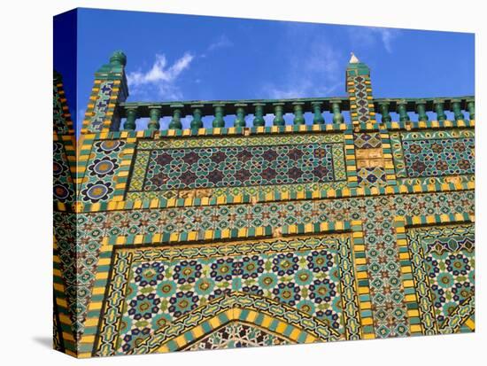 Shrine of Hazrat Ali, Who was Assissinated in 661, Mazar-I-Sharif, Balkh Province, Afghanistan-Jane Sweeney-Stretched Canvas