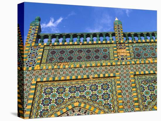 Shrine of Hazrat Ali, Who was Assissinated in 661, Mazar-I-Sharif, Balkh Province, Afghanistan-Jane Sweeney-Stretched Canvas