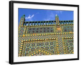 Shrine of Hazrat Ali, Who was Assissinated in 661, Mazar-I-Sharif, Balkh Province, Afghanistan-Jane Sweeney-Framed Photographic Print