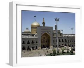 Shrine of Immam Riza, Mashad, Iran, Middle East-Robert Harding-Framed Photographic Print