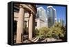 Shrine of Memories and Offices, Anzac Square, Brisbane, Australia-Peter Adams-Framed Stretched Canvas