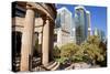 Shrine of Memories and Offices, Anzac Square, Brisbane, Australia-Peter Adams-Stretched Canvas