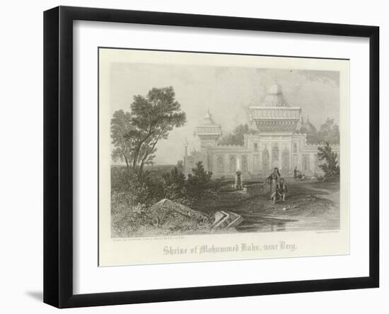 Shrine of Mohammed Khan, Near Deeg, India-Thomas Colman Dibdin-Framed Giclee Print