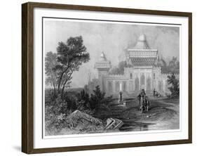 Shrine of Mohummed Kahn, Deeg-Finden-Framed Giclee Print