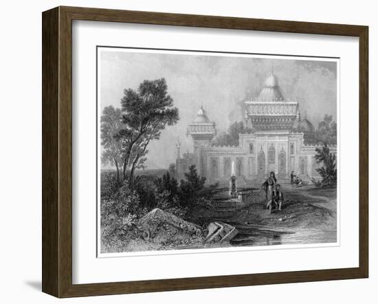Shrine of Mohummed Kahn, Deeg-Finden-Framed Giclee Print