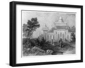 Shrine of Mohummed Kahn, Deeg-Finden-Framed Giclee Print