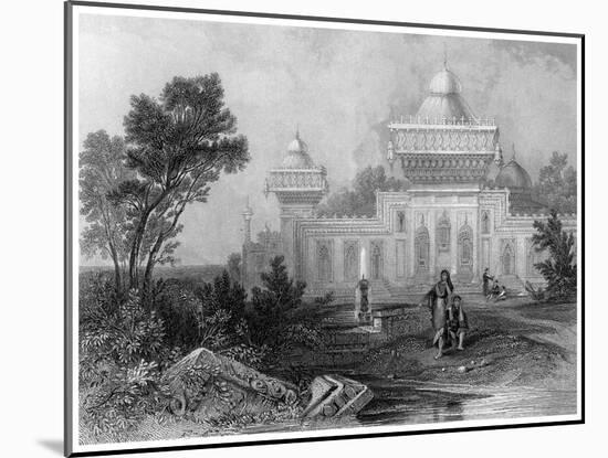 Shrine of Mohummed Kahn, Deeg-Finden-Mounted Giclee Print