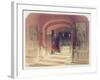 Shrine of the Annunciation, Nazareth, April 20th 1839, Plate 31 from Volume I of 'The Holy Land'-David Roberts-Framed Giclee Print