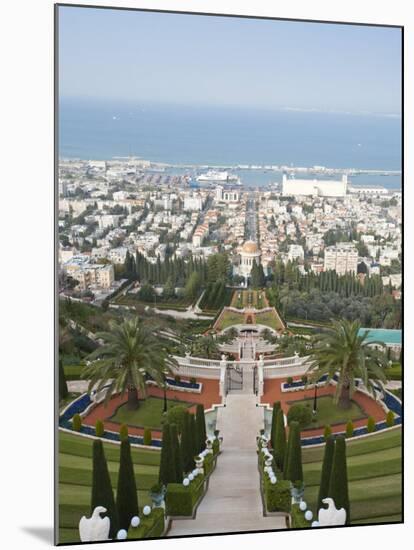 Shrine of the Bab, Bahai Gardens, Haifa, Israel, Middl Eeast-Michael DeFreitas-Mounted Photographic Print