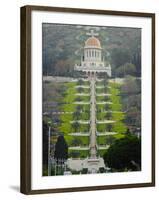 Shrine of the Bab, Bahai Gardens, Haifa, Israel, Middl Eeast-Michael DeFreitas-Framed Photographic Print