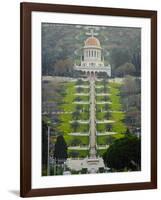 Shrine of the Bab, Bahai Gardens, Haifa, Israel, Middl Eeast-Michael DeFreitas-Framed Photographic Print