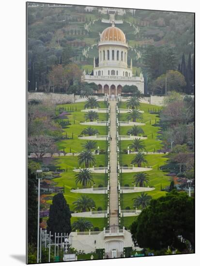 Shrine of the Bab, Bahai Gardens, Haifa, Israel, Middl Eeast-Michael DeFreitas-Mounted Photographic Print