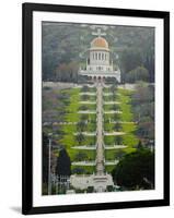 Shrine of the Bab, Bahai Gardens, Haifa, Israel, Middl Eeast-Michael DeFreitas-Framed Photographic Print