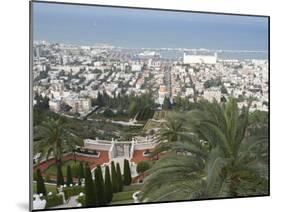 Shrine of the Bab, Bahai Gardens, Haifa, Israel, Middle East-Michael DeFreitas-Mounted Photographic Print