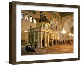 Shrine of the Head of John the Baptist Inside Umayyad Mosque Dating from 705 AD, Damascus, Syria-Ken Gillham-Framed Photographic Print