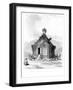 Shrine on Mountain Dieng or Prahu in Central Java, from 'History of Java', Volume 2, Published 1817-null-Framed Giclee Print