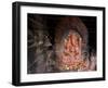 Shrine to the Hindu Elephant Headed God, Ganesh-Don Smith-Framed Photographic Print