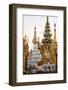 Shrines and Pagodas at Shwedagon Pagoda, Yangon-Annie Owen-Framed Photographic Print