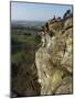 Shropshire, Hawkstone Park with a Series of Sandstone Cliffs, Grottoes, and Caves, England-John Warburton-lee-Mounted Photographic Print