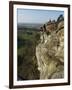 Shropshire, Hawkstone Park with a Series of Sandstone Cliffs, Grottoes, and Caves, England-John Warburton-lee-Framed Photographic Print