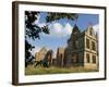 Shropshire, the Ruins of Moreton Corbett Castle, a Medieval Castle, England-John Warburton-lee-Framed Photographic Print