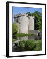 Shropshire, Whittington, Whittington Castle, England-John Warburton-lee-Framed Photographic Print