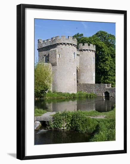 Shropshire, Whittington, Whittington Castle, England-John Warburton-lee-Framed Photographic Print