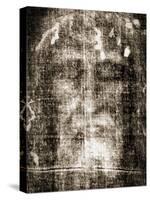 Shroud of Turin Face Detail-null-Stretched Canvas