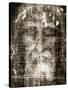 Shroud of Turin Face Detail-null-Stretched Canvas