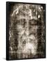 Shroud of Turin Face Detail-null-Framed Poster