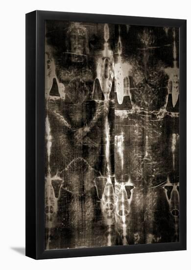 Shroud of Turin Full Image-null-Framed Poster