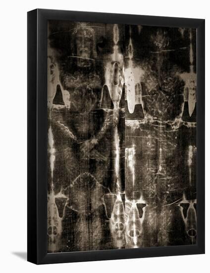 Shroud of Turin Full Image-null-Framed Poster