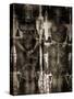 Shroud of Turin Full Image-null-Stretched Canvas